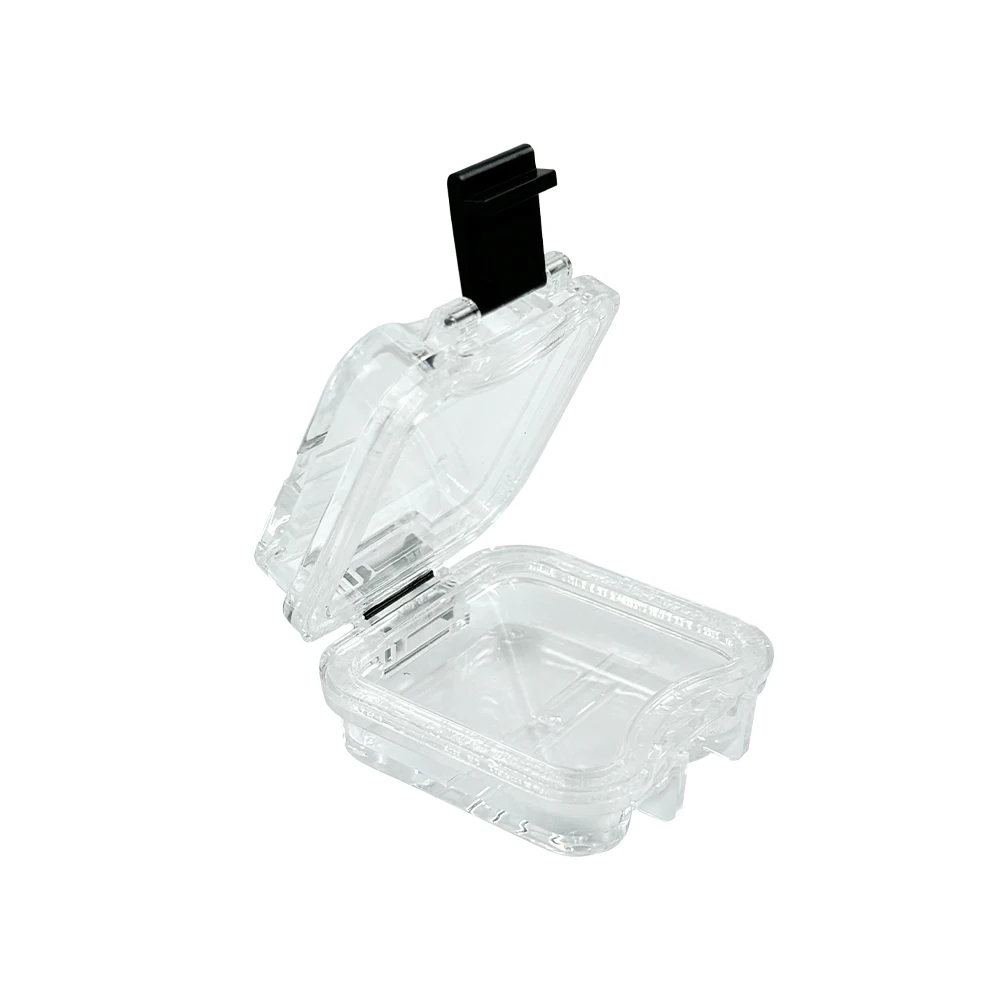 5 قطعة صناديق بلاستيكية مع رقيقة فيلم أسنان تخزين صندوق تخزين طقم أسنان تاج الأسنان القشرة رقاقة طب الأسنان صندوق تخزين أسنان #1