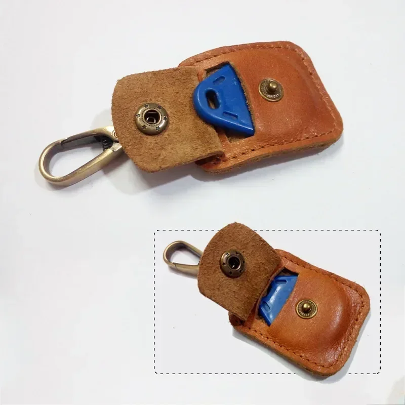 Mini Vintage Genuine Leather Card Wallet Men Business Id Card Holder Thin Coin Card Case Portable Small Cards Pack Pocket