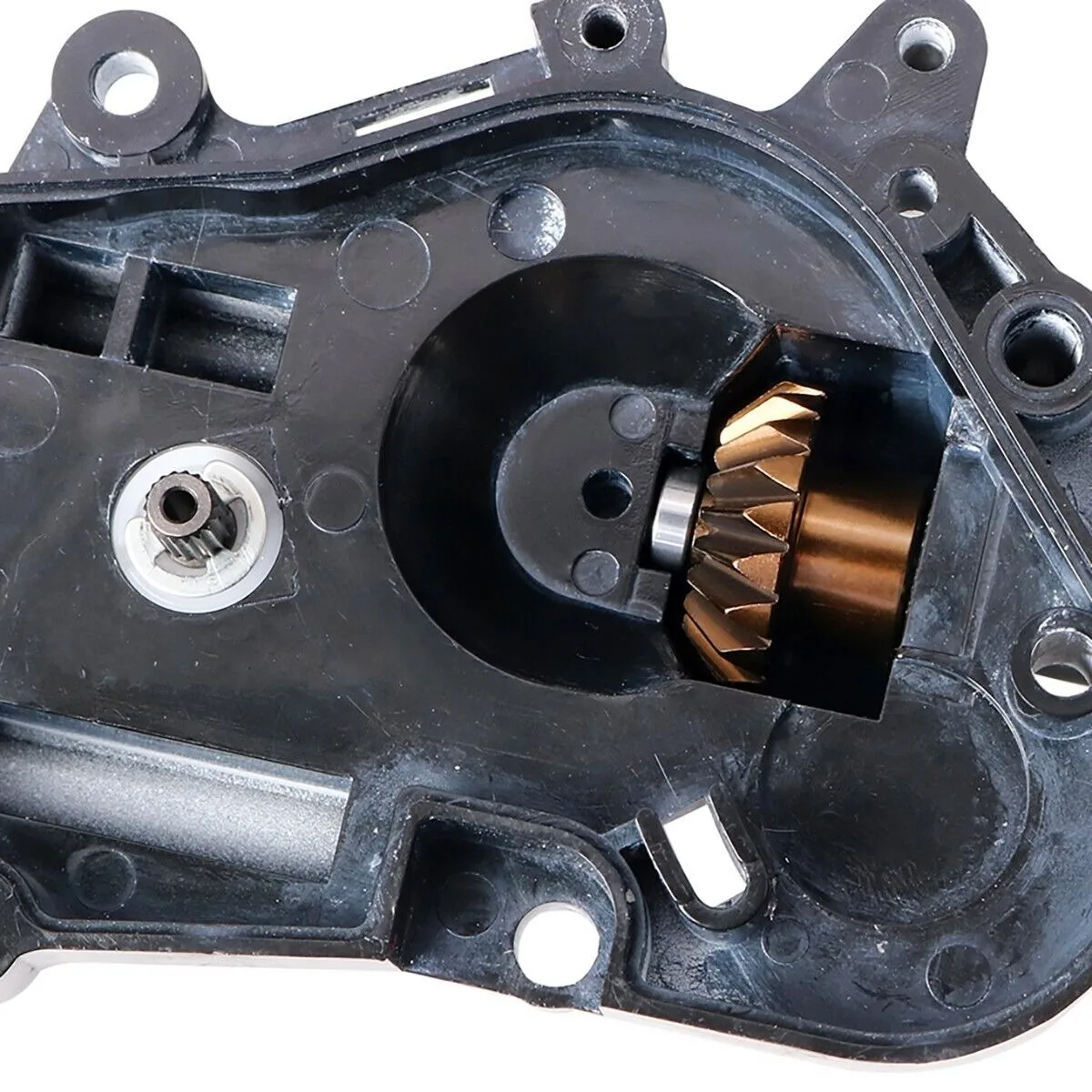 LCX Racing 1/10 RC Truck Aluminum Rear Transmission Gear Gearbox Gears for Tamiya Hotshot II The Bigwig Upgrades Accessories