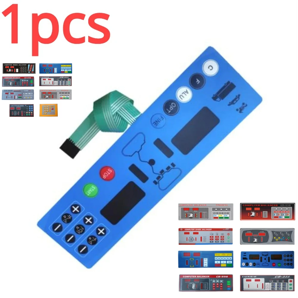 1pcs for Balancing Machine Tyre Balancing Machine Key Board Panel Machine Tyre Dismantling Touch Switches