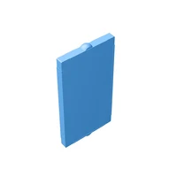 Gobricks GDS-879 Glass for Window 1 x 2 x 3 Flat Front compatible with 60602 DIY Educational Building Blocks Technical 4