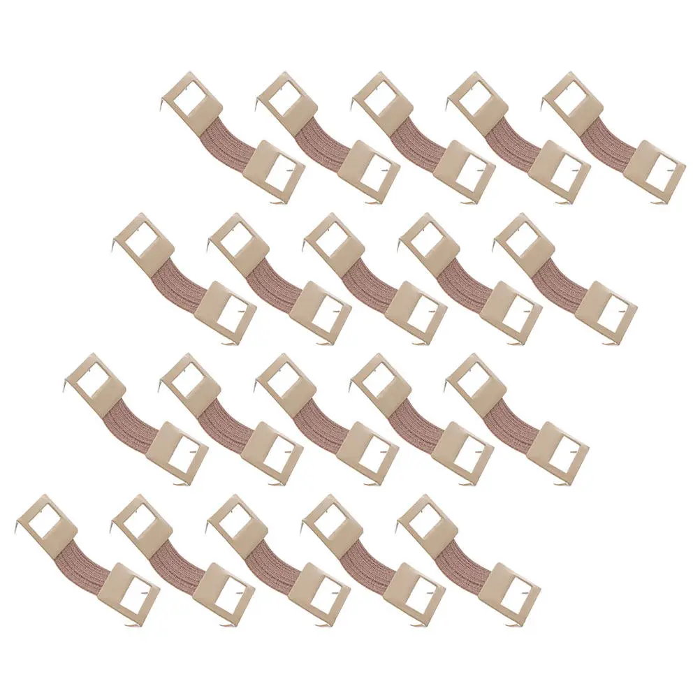 20pcs Clips Elastic Bandage Elastic Bandage Clips Buckle Replacement Fastener Ankle Support Hook Wrap First Aid Kit