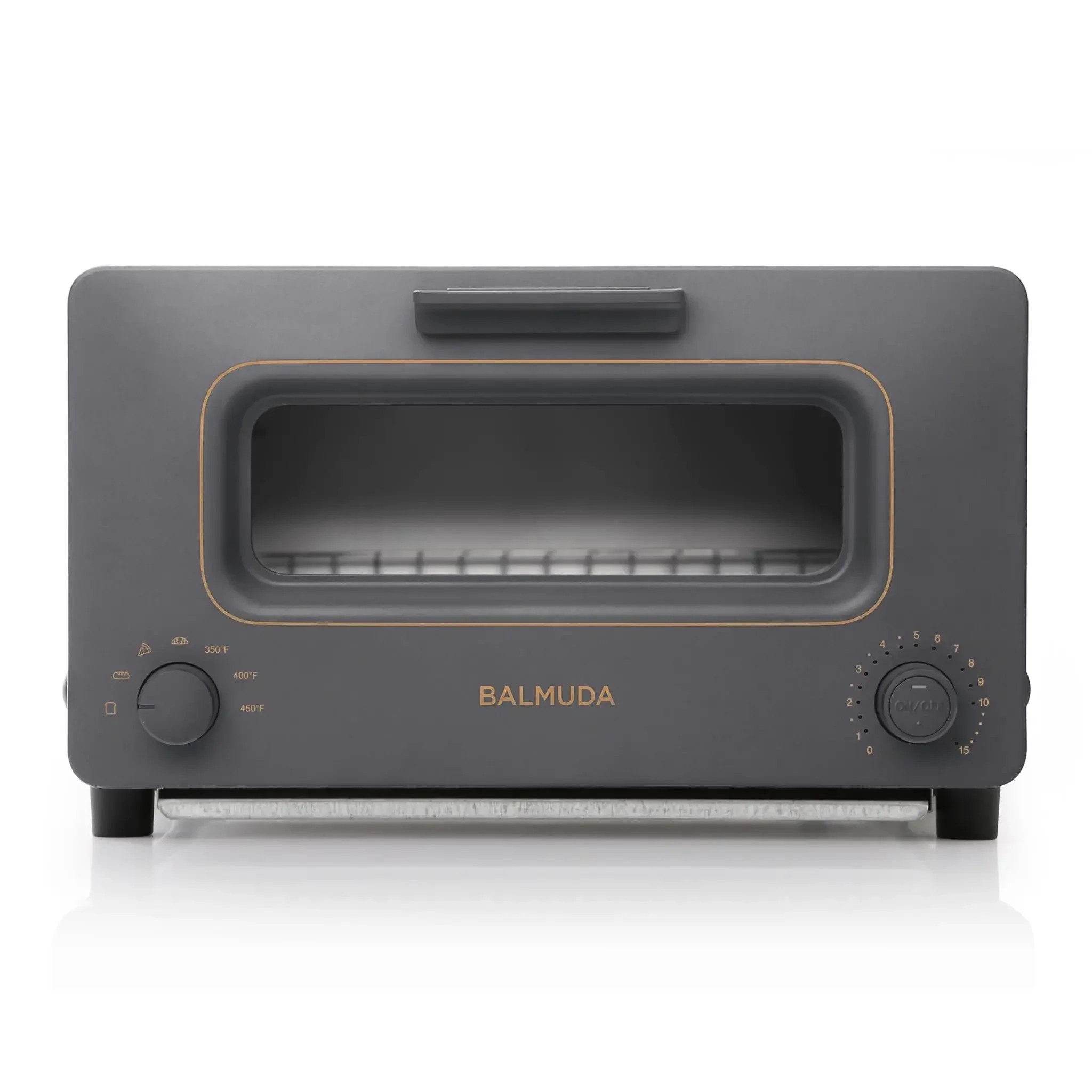 BALMUDA The Toaster | Steam Oven Toaster | 5 Cooking Modes - Sandwich Bread, Artisan Bread, Pizza, Pastry, Oven | Compact Design