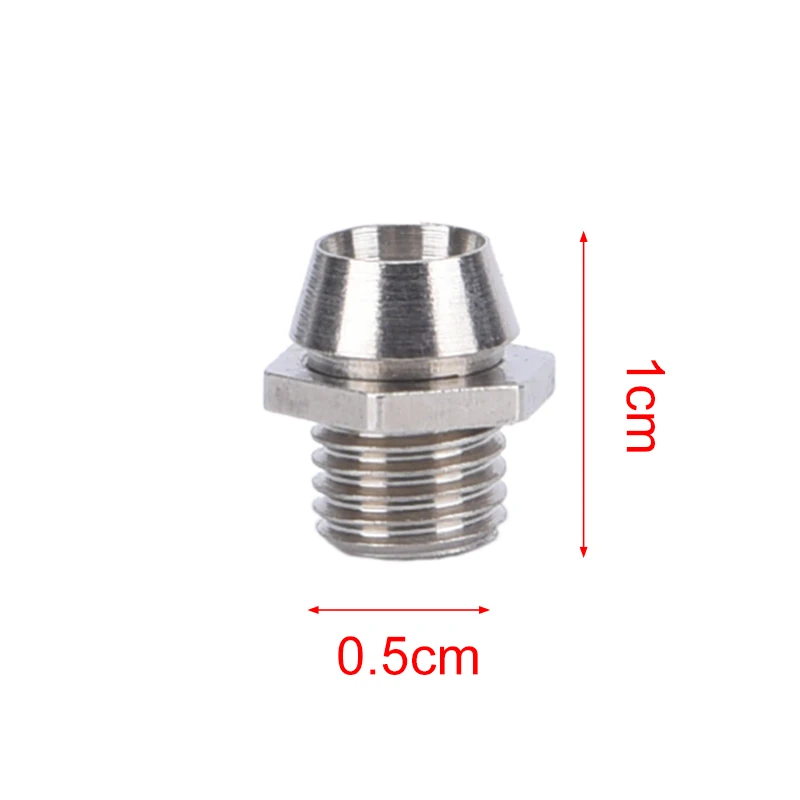 Portalampada a LED da 10 pezzi da 3mm supporto per tubo luminoso con supporto in metallo a diodi a LED