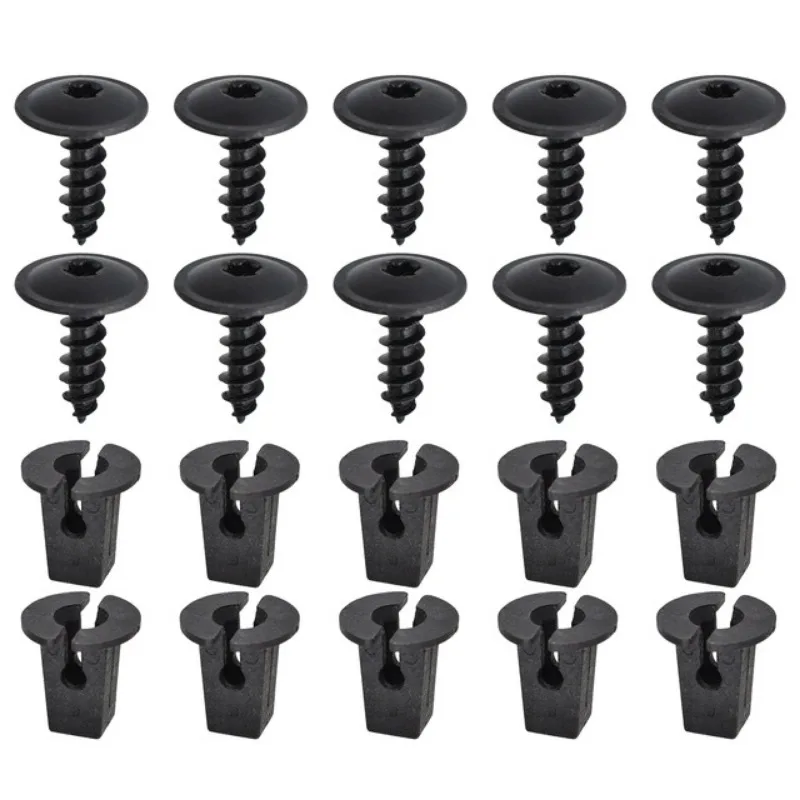 Car Fastener Clips Screw Car Engine Under Cover Splash Guard Self-tapping Screws Auto Accessories