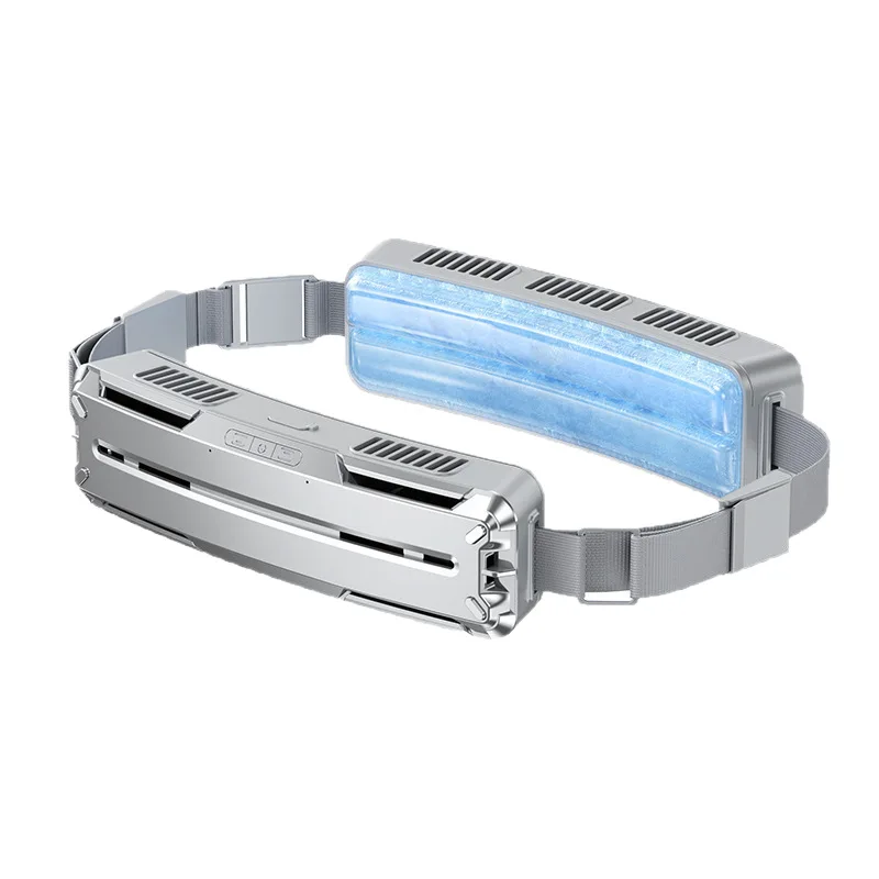Waist Fan Convenient Portable Belt Air Ring Silent Small Fan Refrigeration Air Conditioner USB Rechargeable Large Wind