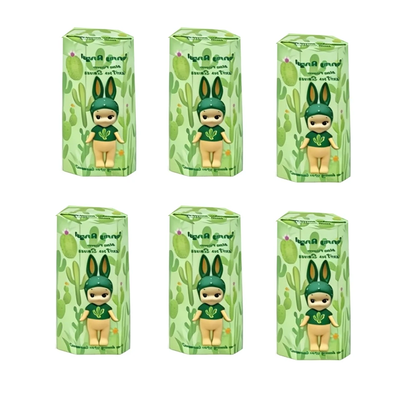 Heiße Kawaii Engel Mini-Figur Heiße Anime-Kaktus-Serie Blind Box Meerestier-Serie Spielzeug für Mädchen Mystery Box Auto-Accessoires
