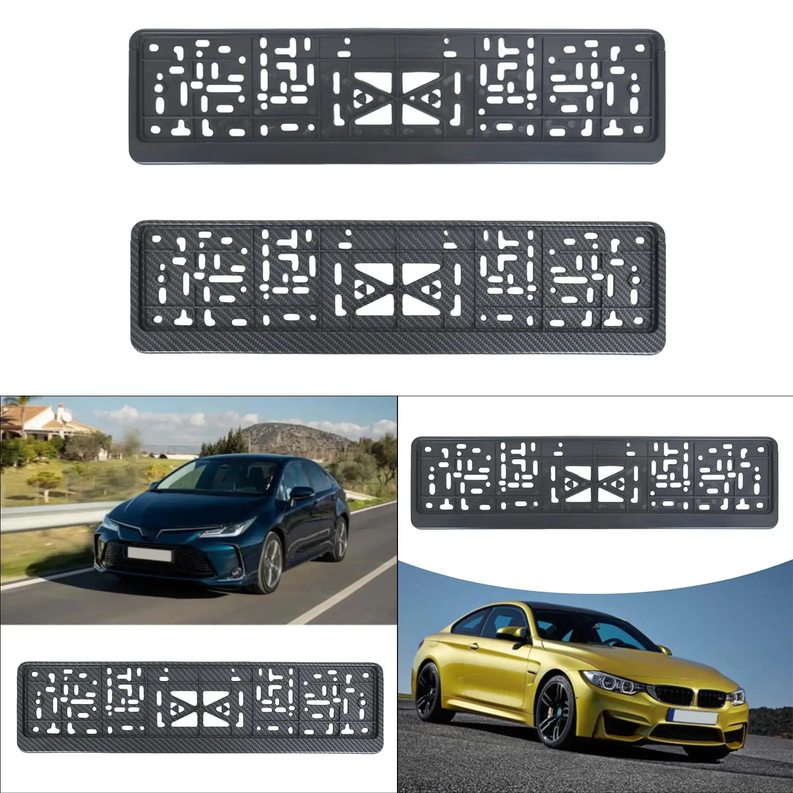 

EU License Frame Car Licence Plate Bracket Car Plate Bracket for Women and Man