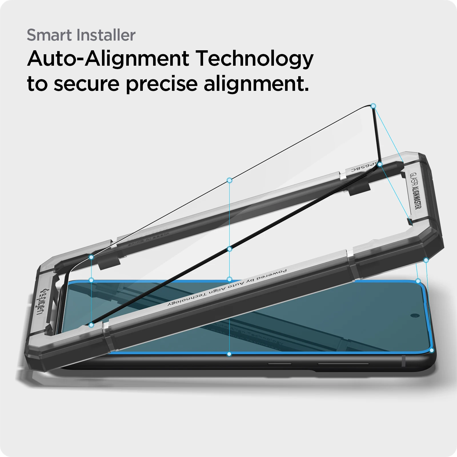 Spigen AlignMaster GLAS.tR Screen Protector for Samsung Galaxy S21 FE