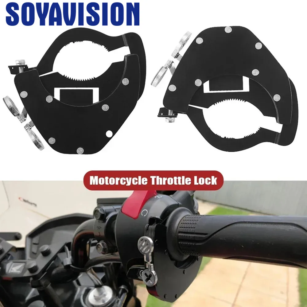 Motorcycle Cruise Control Throttle Assist Motorbike Handlebar Lock Top Bottom KIT For Fantic Caballero BMW Suzuki Yamaha Honda