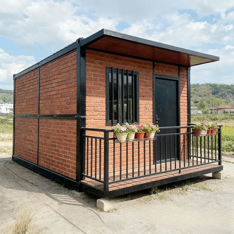 Stackable Foldable Modular Prefabricated House Container House for Staff Dormitory Public Shower Room