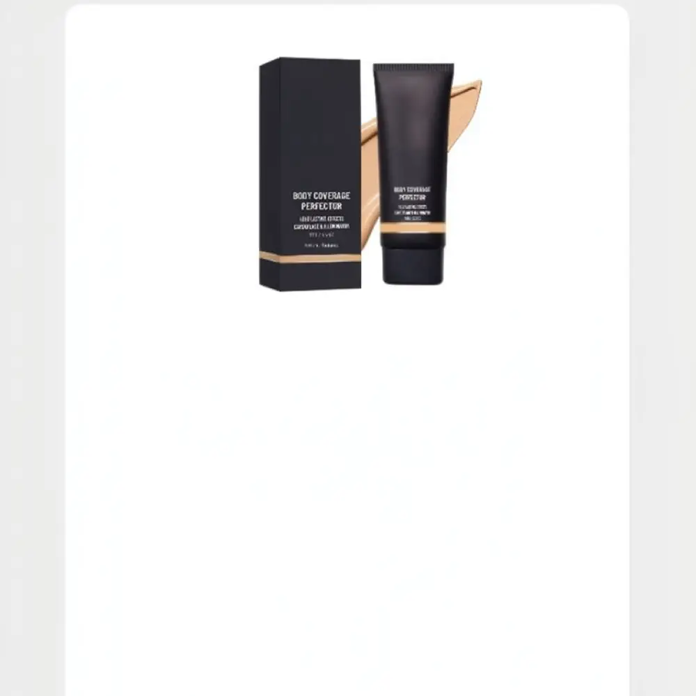 Body Foundation Concealer Cream Natural Finish Skin Perfector Lightweight Texture Makeup Coverage Blemishes Beauty Tool
