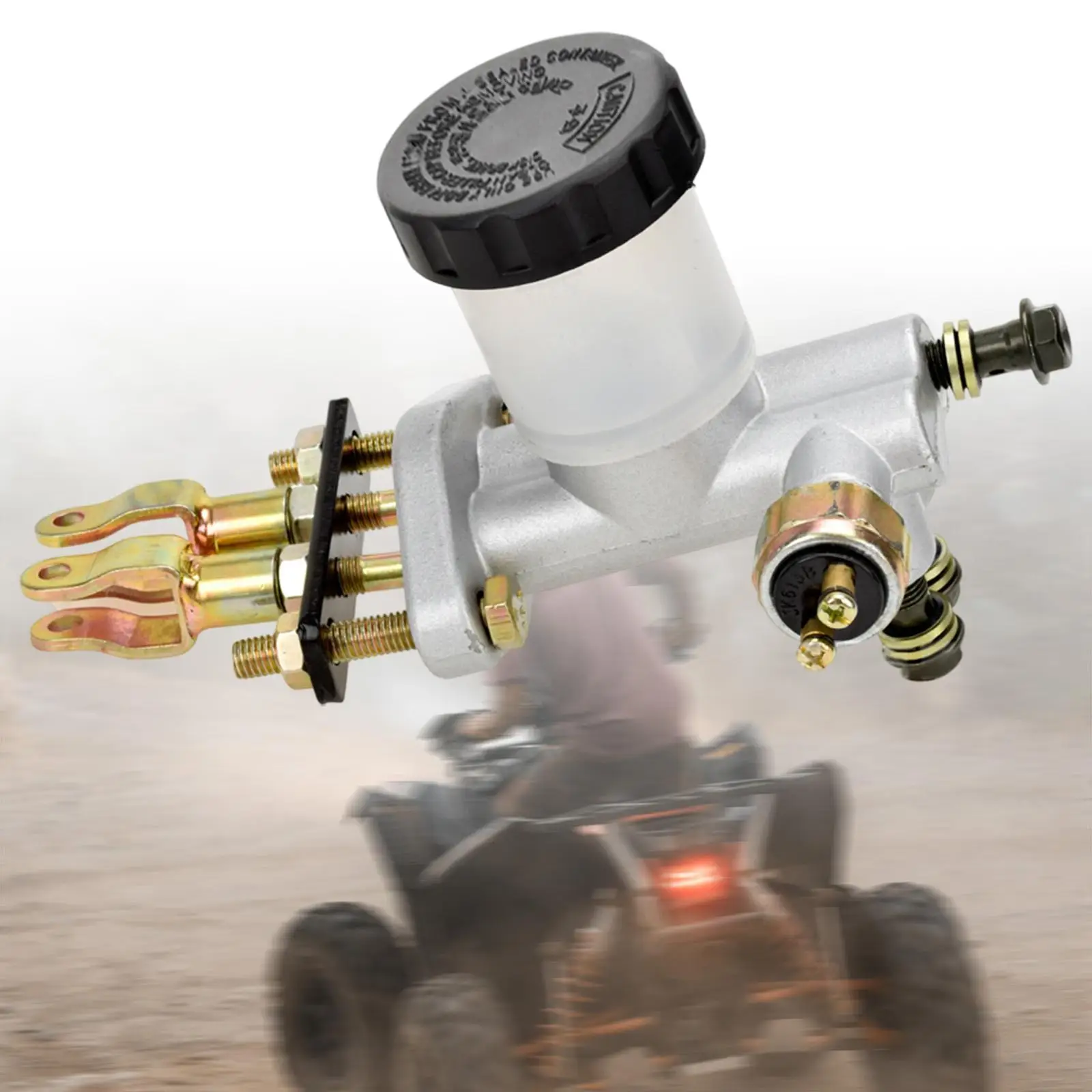 Universal Metal Hydraulic Master Cylinder Brake Assembly for Off-road ATV Go Kart Dune Buggy Vehicle System