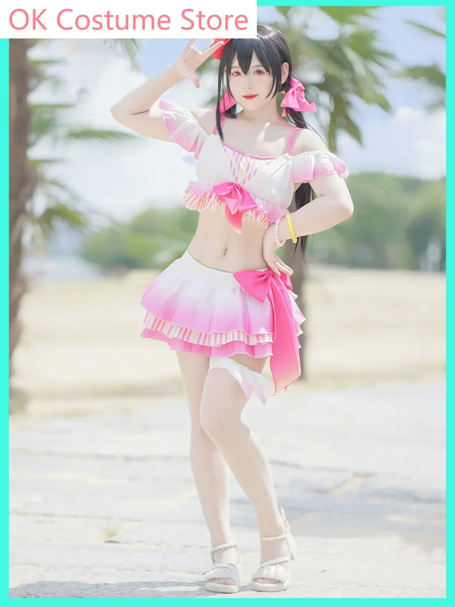 Lovelive Yazawa Nico Swimsuit Women Cosplay Costume Cos Game Anime Party Uniform Hallowen Play Role Clothes Clothing