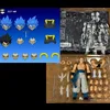 Tonsenarttoys カミオンドラゴンボール Z SHF 超サイヤ人 SSJ SSJ2 ゴジータ孫悟空トランクスアニメアクションフィギュアおもちゃモデルギフト 3