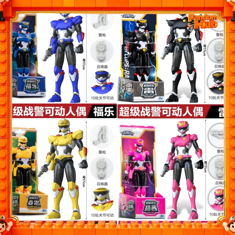 Figura de acción Original Miniforce Super Police Force, modelo de juguete Gfit