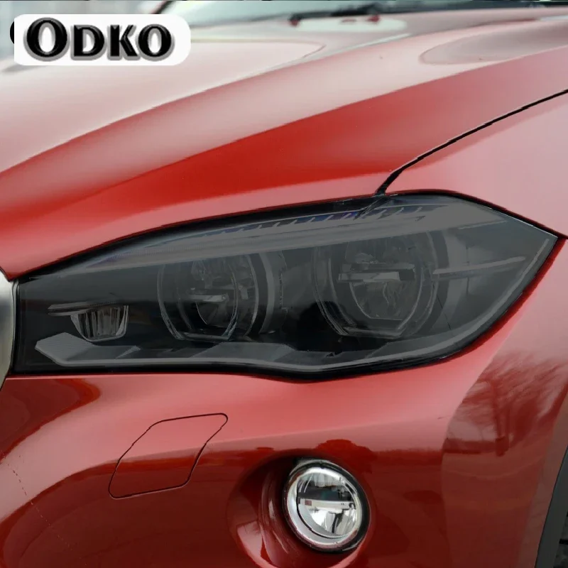 

Для BMW X6 E71 F16 M F86 G06 тонировка для автомобильных фар Черная защитная пленка виниловая защита прозрачная наклейка из ТПУ аксессуары