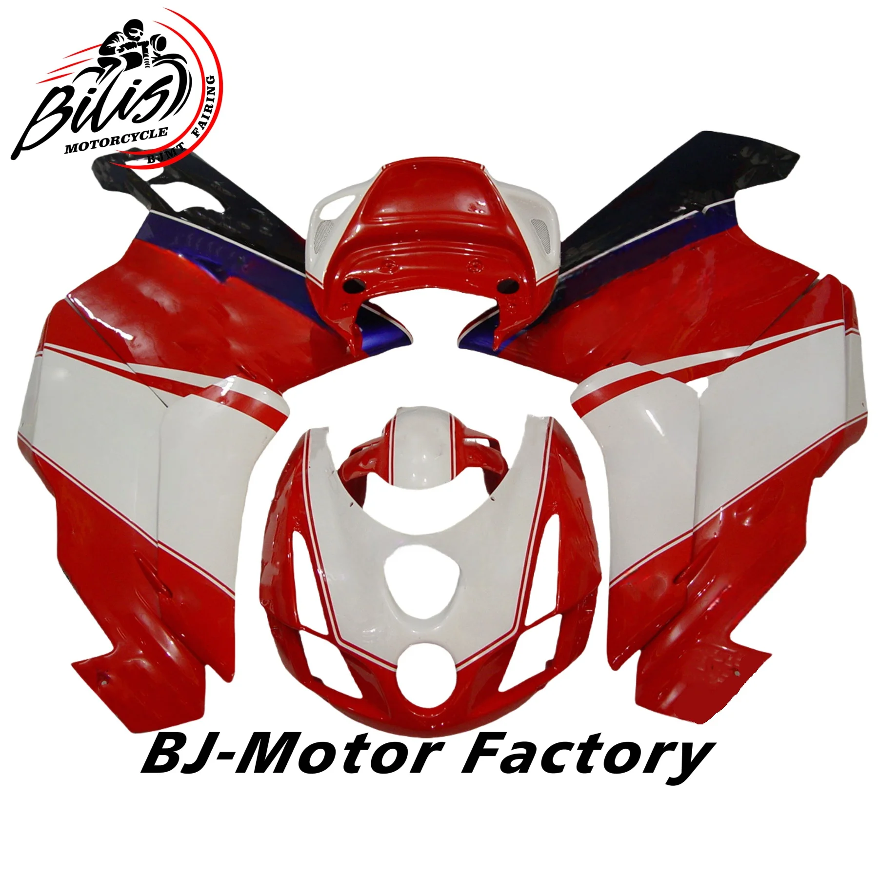 

For DUCATI 749 999 2003 2004 Red White OEM Replacement Fairings Plastic Part Body Kit Motorcycle Fairing Set