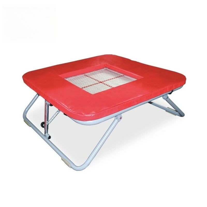 Gymnastics square trampoline adult children steel frame bouncing trampoline