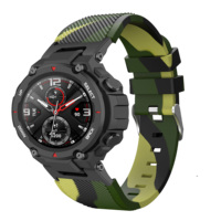 Camouflage Silicone Strap For Xiaomi Amazfit T-Rex Pro Trex 2 Correa  For Huami Amazfit T-Rex 2 Smart Watch Band Replace Bracele