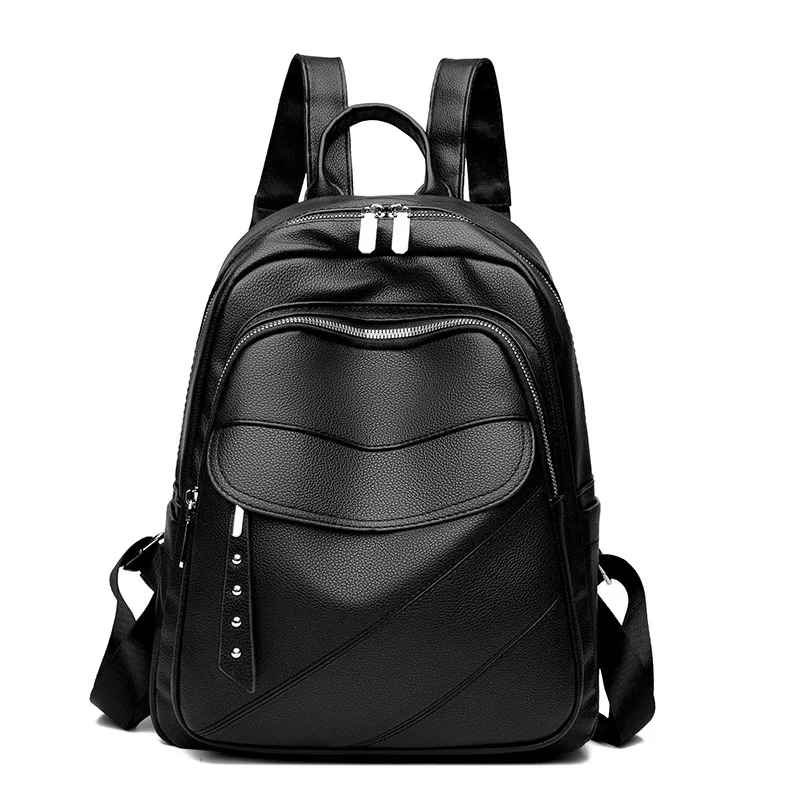 New Arrival PU Backpack Purse for Women Shoulder bag Soft Crossdody Bag Large Elegant Casual Daypacks