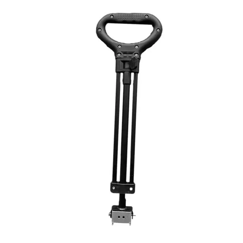 

ABGH-Wagon Pull Handle Retractable Folding Handle Replacement Part Adjustable Height For Camping Cart For Camping Garden