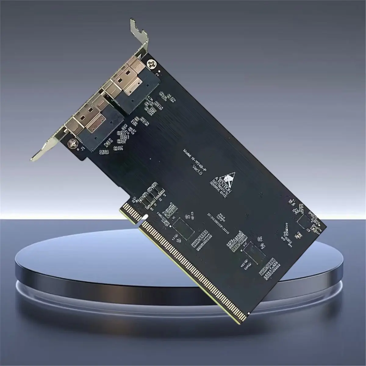 618 Mega Sale PCIE X16 to 2x SFF-8654 8i X8 External Graphics Card EGPU Adapter Card for GPU Graphics Dock PCI-E Half Baffle