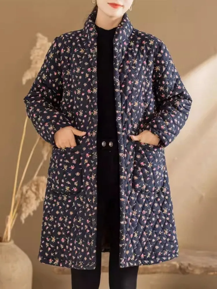 winter-new-plus-size-casual-cotton-jaet-with-fce-mommy-sle-mid-length-warmth-ear-covers-loose-fit-slimming