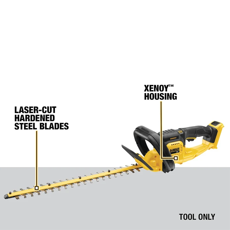 Imagem -02 - Dewalt Dcm563 20v Aparador de Sebes 550 mm Serra de Poda Elétrica para Corte de Grama de Jardim Dcmt820b Ferramentas Elétricas de Substituição