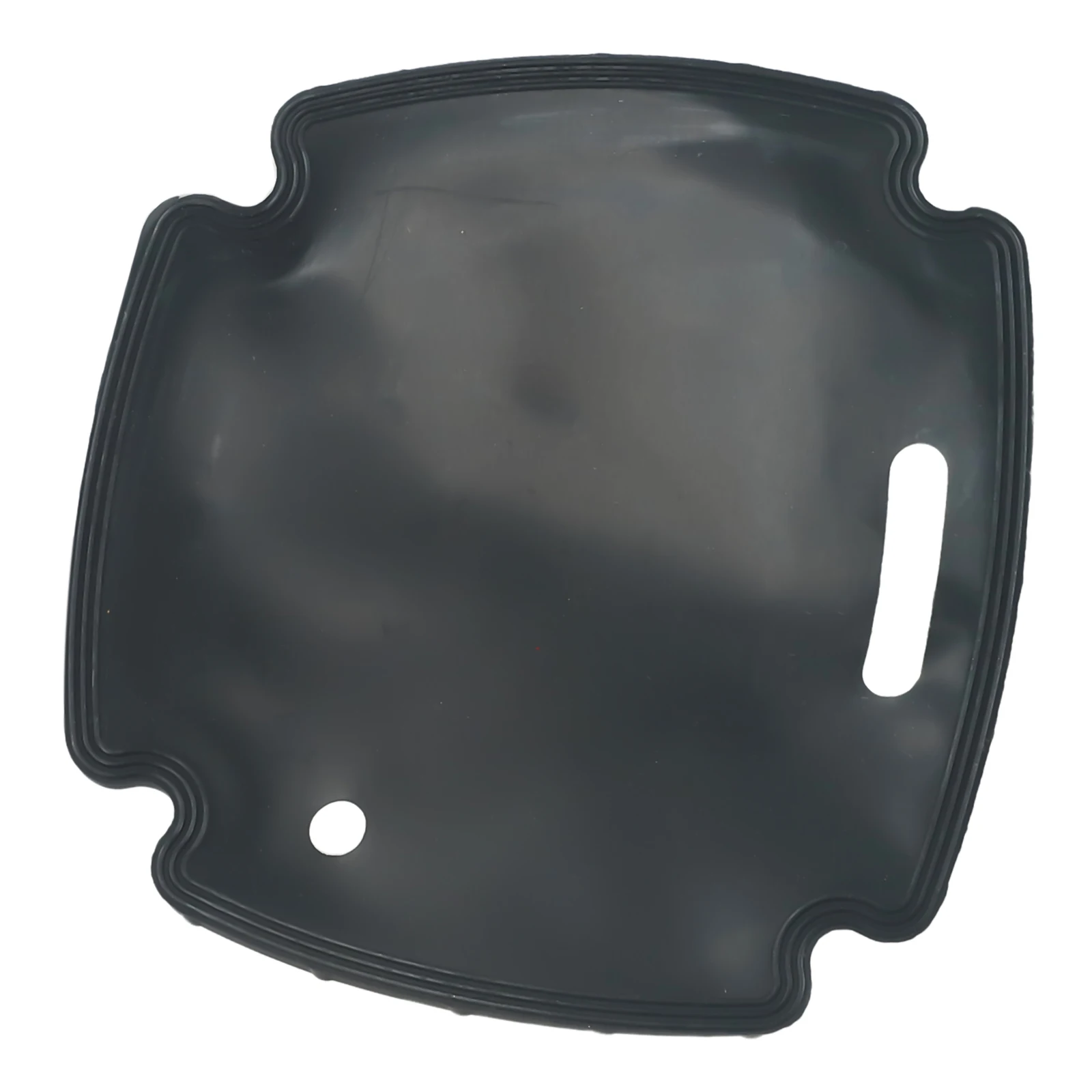 Oil Gaskets Oil Gas Pump Rubber Gaskets 118×104×82.5mm Black Color Little Medium Rubber Material Air Compressor