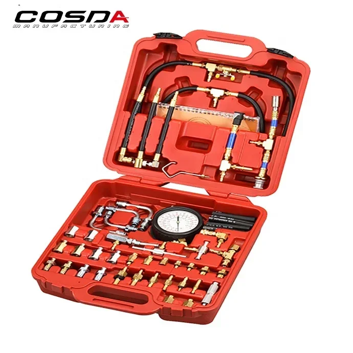 Gasoline engine injecting pressure tester set auto tools