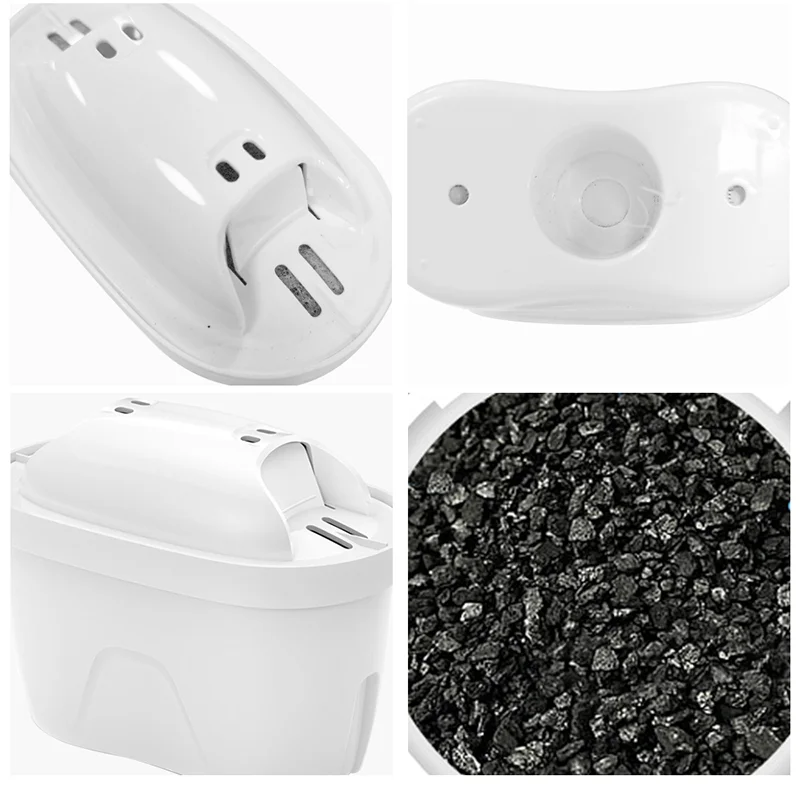 Haushaltsfilterkessel mit 1 Filterkartusche, alkalischer Aktivkohle-Wasserreiniger und Timer, ungiftiges Filterwasser, 3,6 l – Detail 4