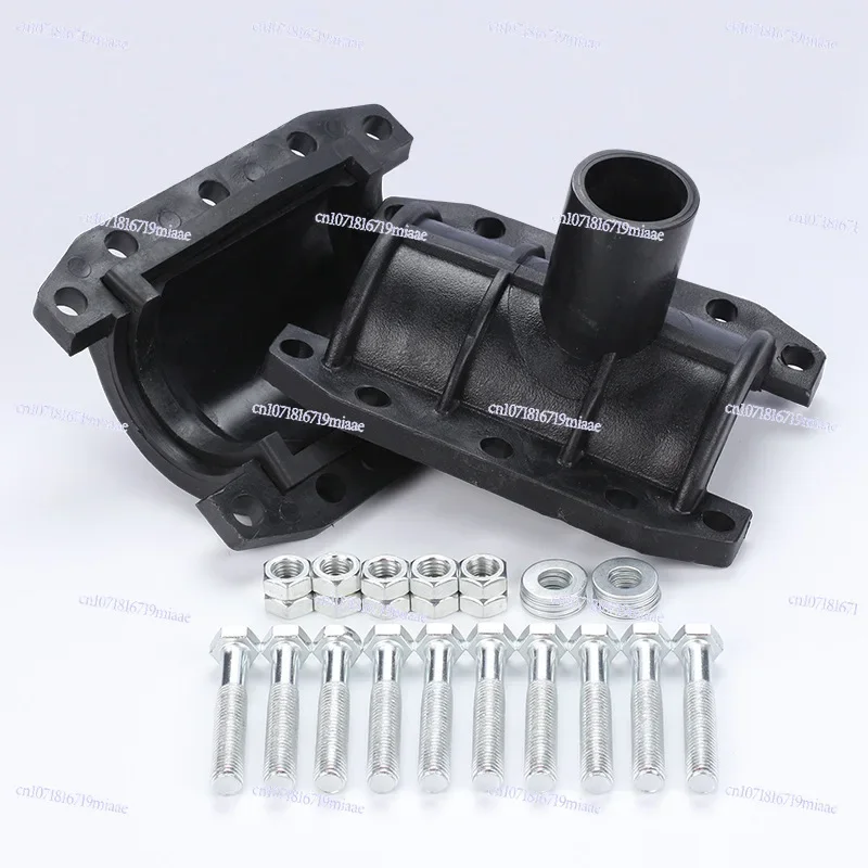 PPR Quick Connect PE Emergency Repair Connector Hoop Increase Interface Water Pipe Huff Section Saddle for Rapid Maintenance
