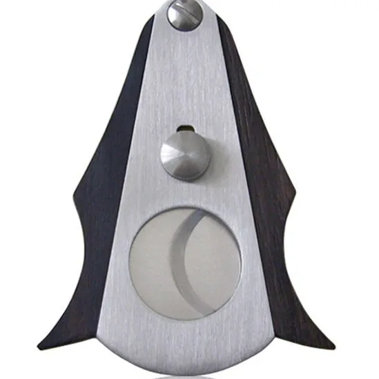 

Аксессуар для кубинской сигар премиум-класса — резак для сандалового дерева ручной работы со специальным силуэтом летучей мыши