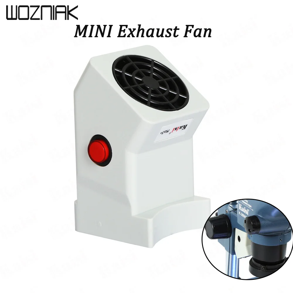 KAISI MA3+ MINI Exhaust Fan USB Powerful Smoke Exhaust Suitable for Microscopes On The Market Rosin Welding Oil Gas Fumes