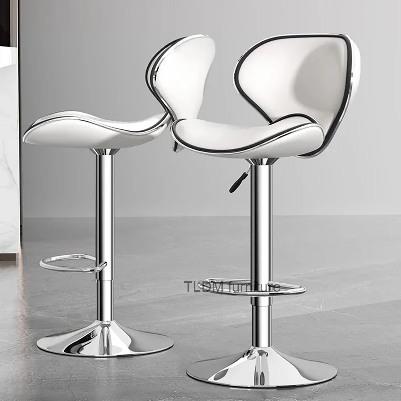 

Поворотный барный стул ожидания, дизайнерские металлические барные стулья для промышленной библиотеки, европейская эргономичная мебель для ресторана