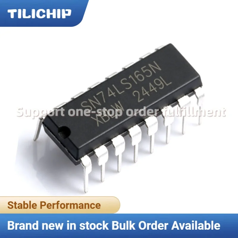 10PCS~20PCS Brand new SN74LS165N DIP16 shift register chip, parallel to serial, 74LS series, original