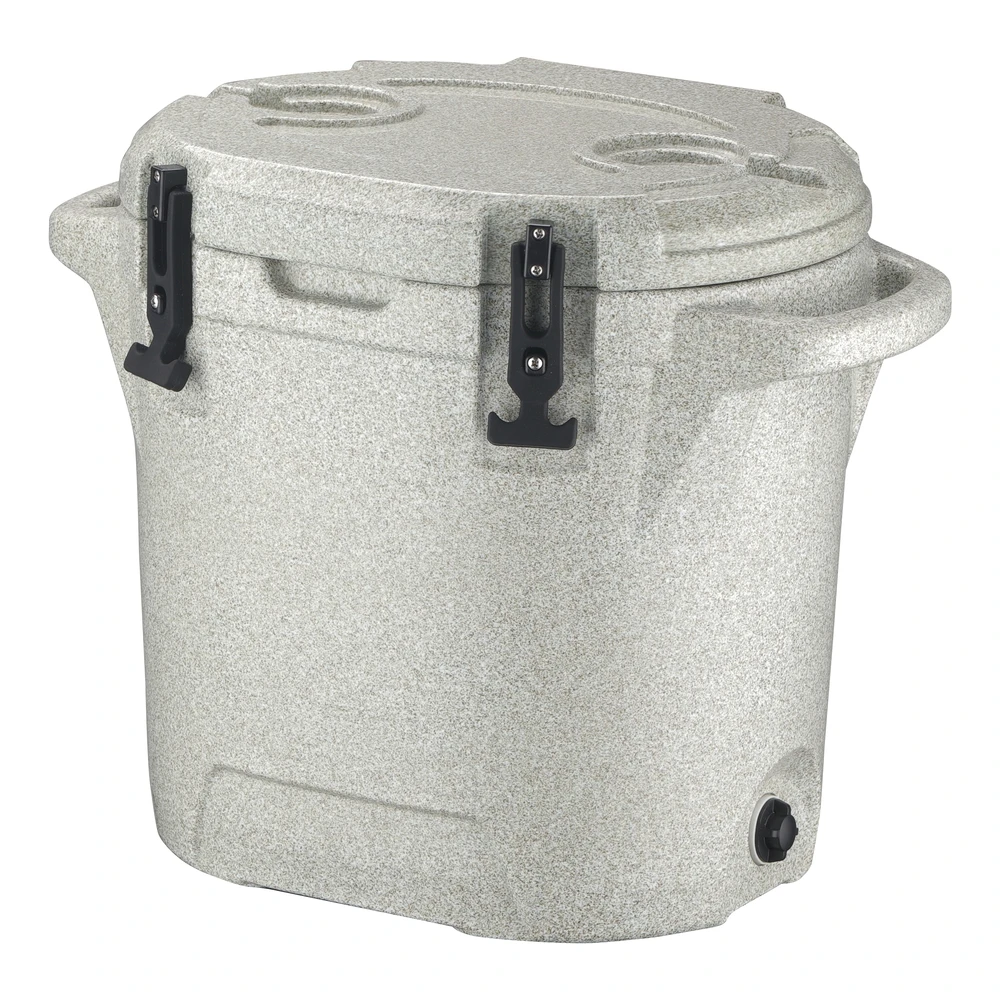 

25L Portable Rotomolded Custom Round Ice Bucket Wine Water Cooler For Party