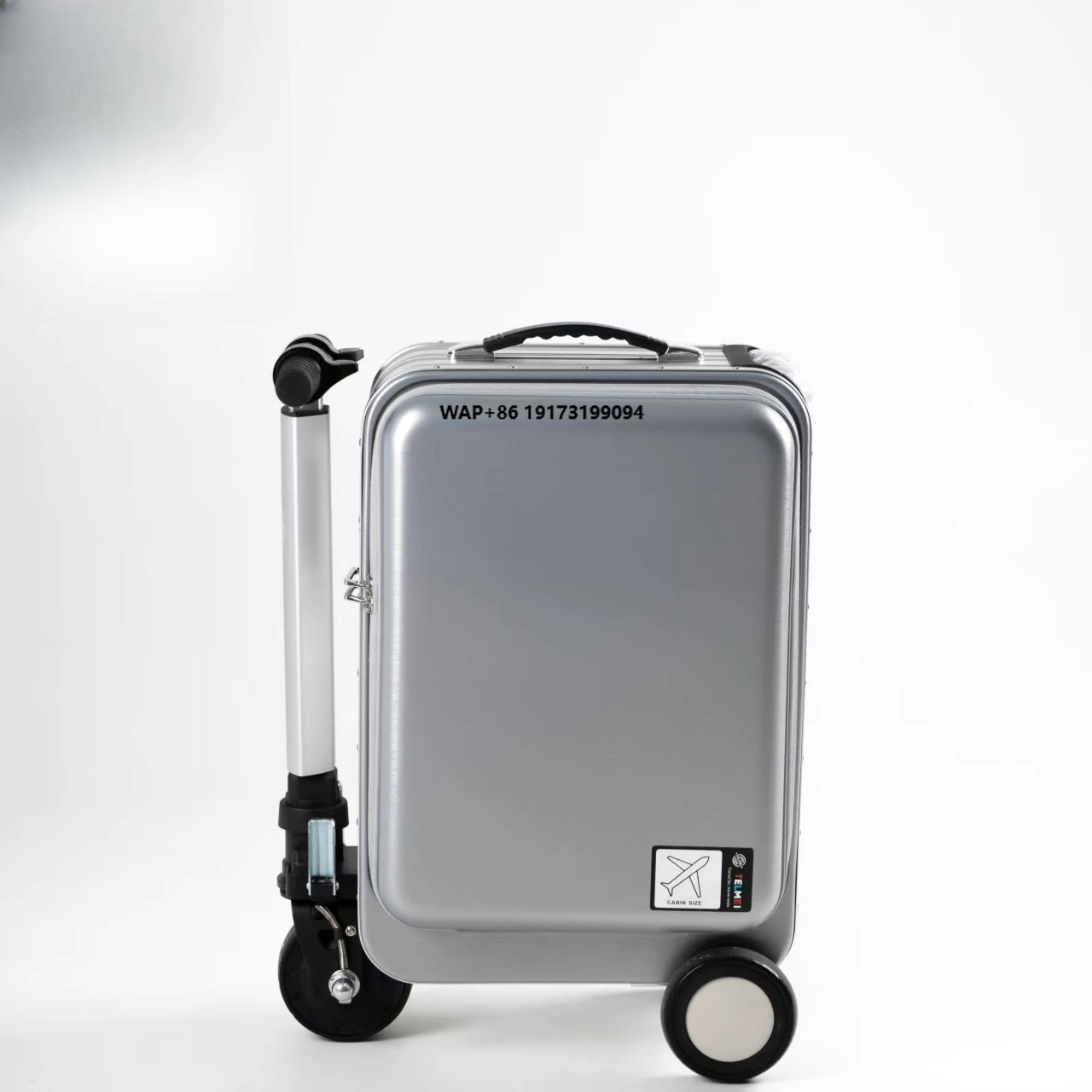 

20 Inch Smart Suitcase FCC Certified USB Charging Rideable Carry on for Global Trade