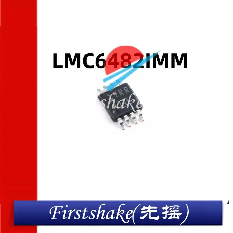 5Pcs LMC6482IMM LMC6482IMMX Silkscreen A10 Operational Amplifier MSOP8 New Original