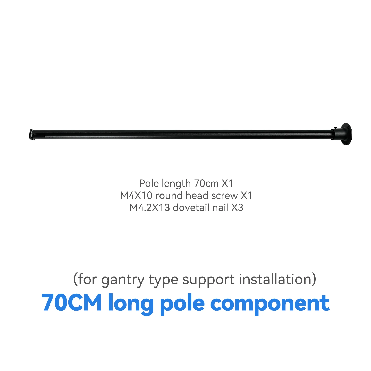 ESL Accessory 70cm Long Pole Component For LCD Electronic Price Label Installation LCD ESL Price Tag Accessories