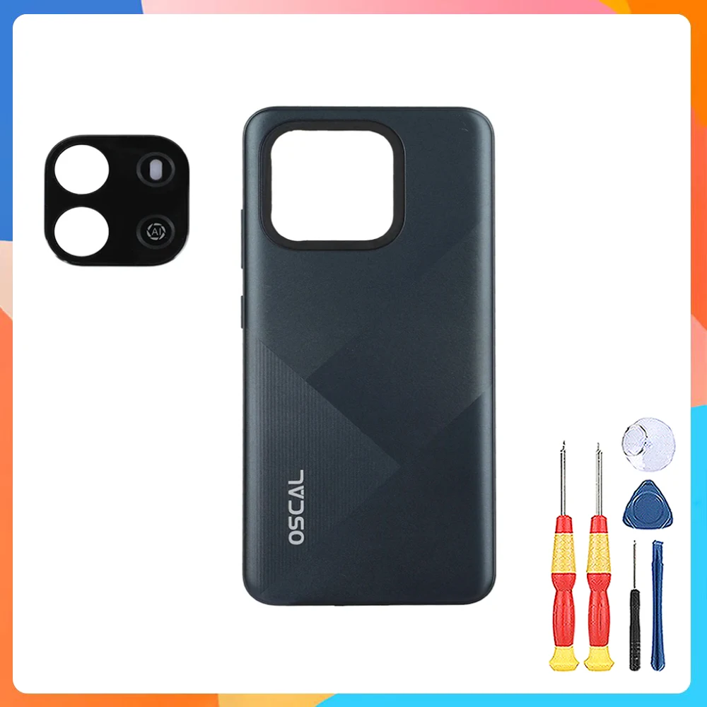 

New Black C-Shell + Camera Trim Piece Mobile Phone Accessory For Blackview FLAT 1C WAVE 6C