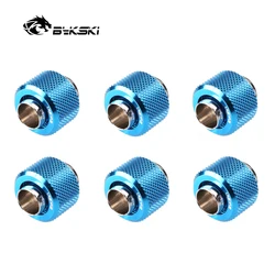 Bykski 4pcs/6pcs Fitting for Inside Diameter 10mm+Outside Diameter 16mm or ID3.5+OD12.7mm Hose 3/8