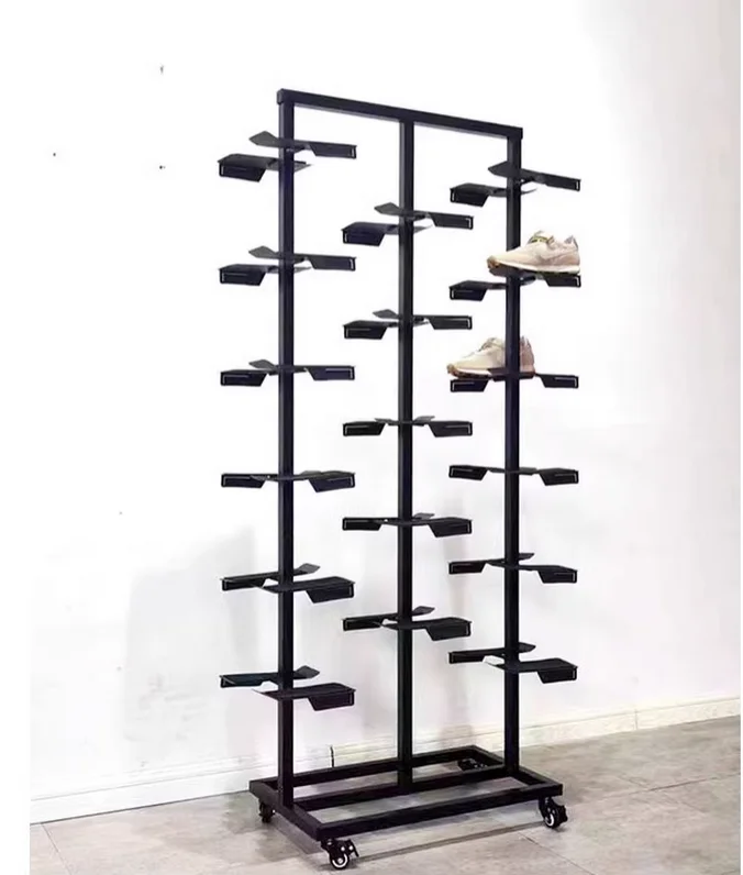 Shopping mall clothing store children's shoes creative sports shoe store shoe rack display shelf goods