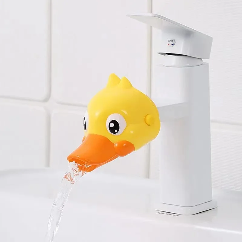 Cartoon Faucet Extender For Kids Hand Washing In Bathroom Sink Animals Accessories Kitchen Convenient Device for Baby Washing