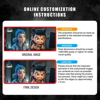 Herní podložka pod myš na míru, šířka 1200 (XXL) | Více velikostí: 1200x600/500/400 | Vytvořte si vlastní design pro karetní hry a stůl 6 nejlepší prodej Podložka pod myš 1200 mm - №4