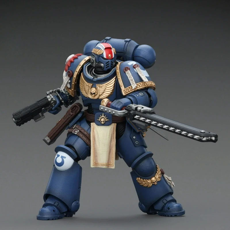 

Фигурки JOYTOY Warhammer 40k 1/18: Ультрамариновы Титус с лаврами победы, Метаурус, Левантус, Торвалд, Трио Штормовых Щитов