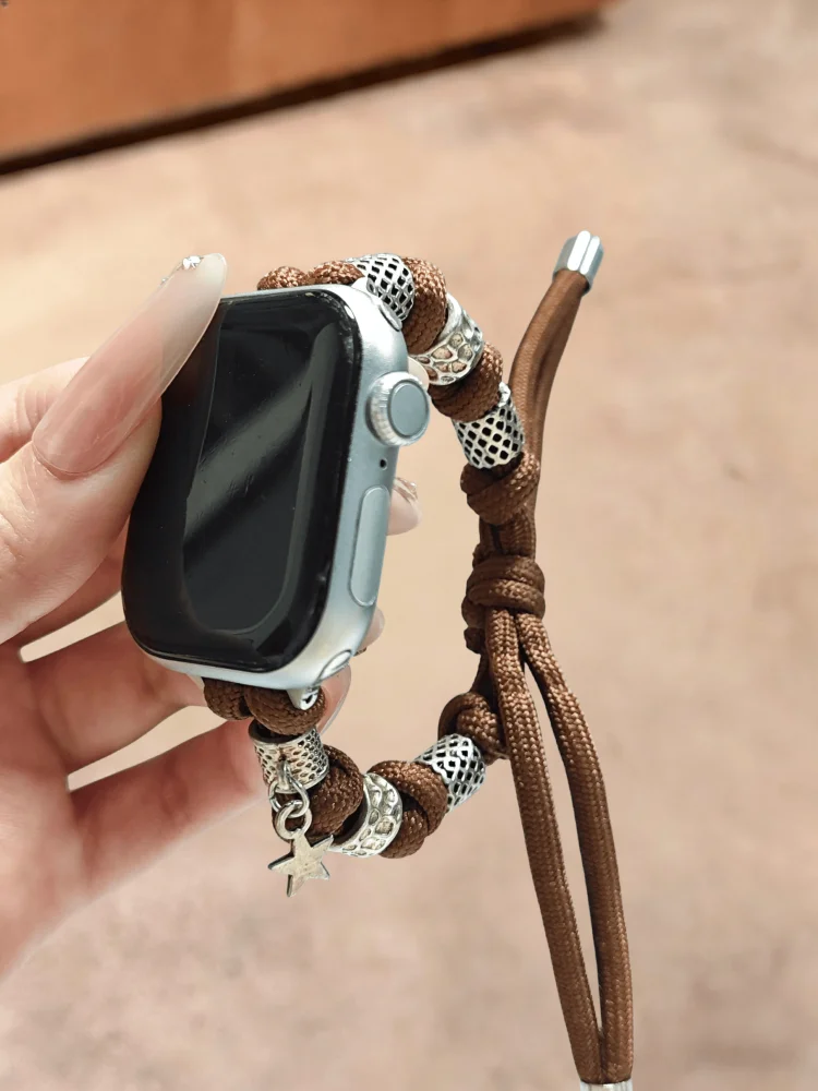 

1 simple and luxurious watch strap compatible with iWatch strap 38mm 40mm 41mm 42mm 44mm 45mm 49mm fashionable handmade strap