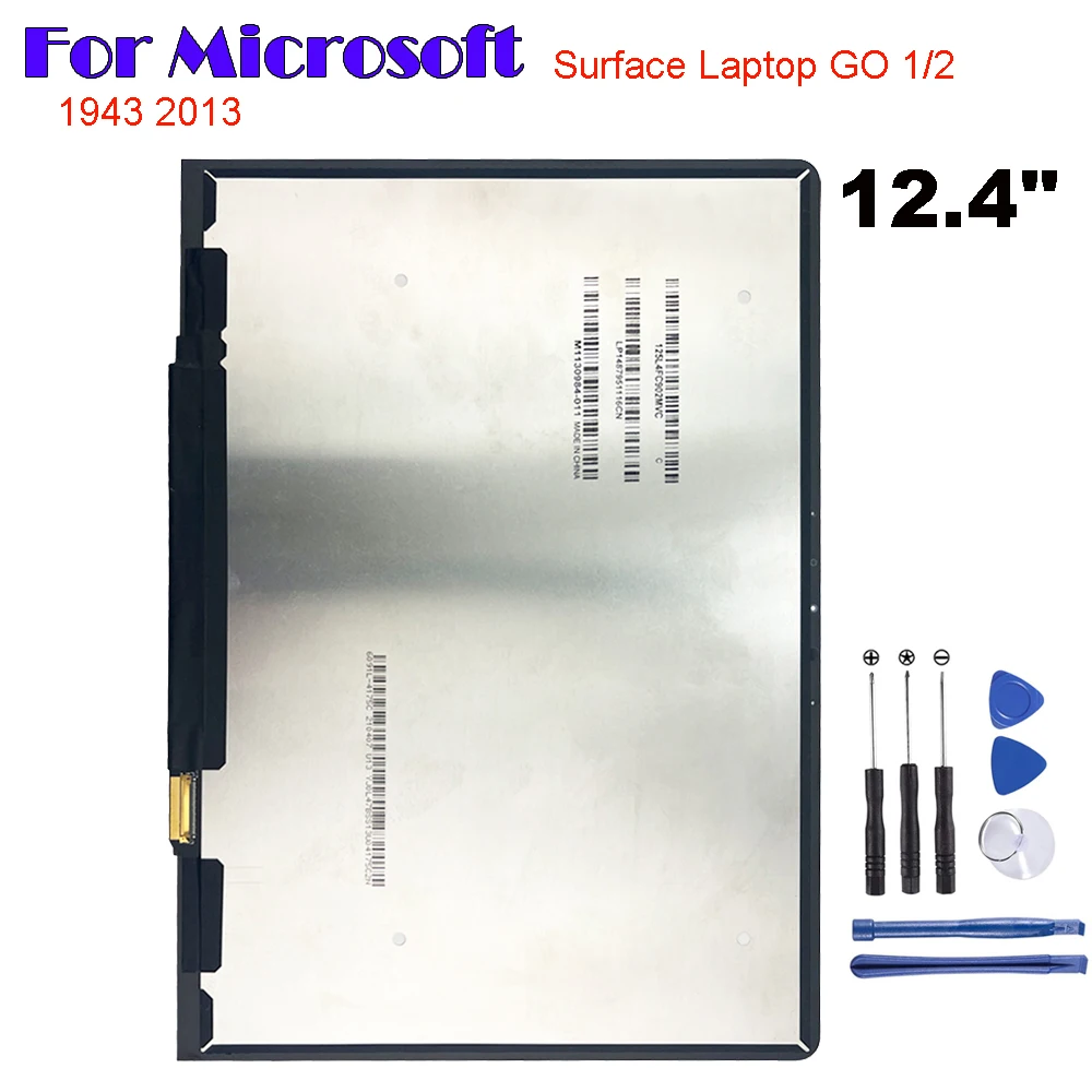 

AAA+ For Microsoft Surface Laptop GO 1 2 12.4" 1943 2013 LCD Display Touch Screen Digitizer Glass Assembly Repair Parts