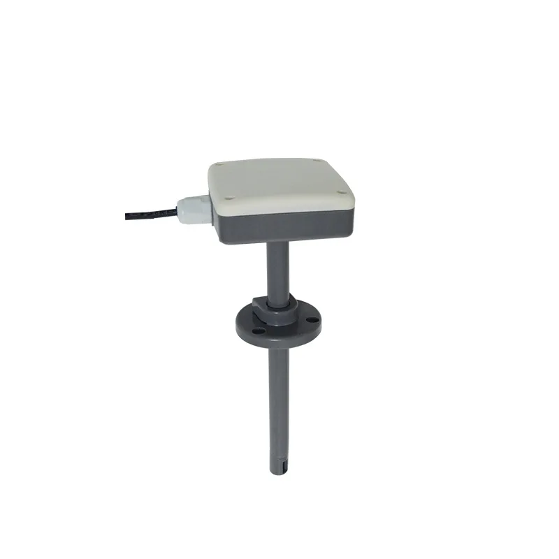 Duct Wind Speed Sensor Industrial Grade High Precision Fresh Air Conditioning Wind Meter RS485 Air Volume Transmitter